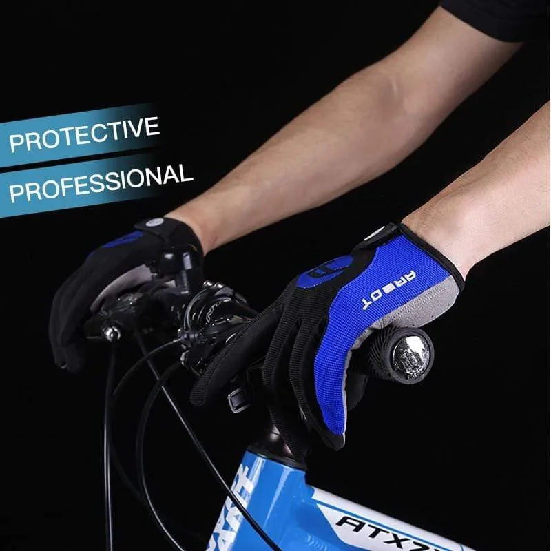 Luva Fäustlinge Fahrradhandschuhe Vollfinger Fahrradhandschuhe Anti Slip Gel Pad Motorrad MTB Rennrad Handschuh