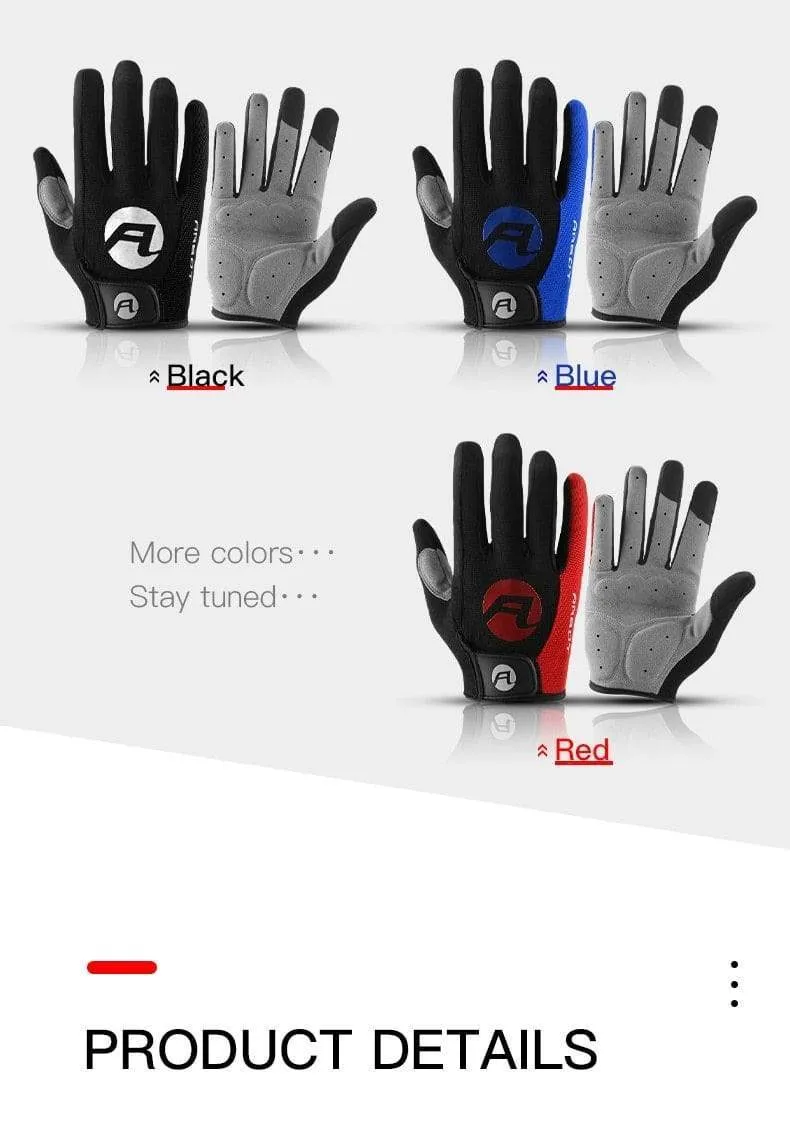 Luva Fäustlinge Fahrradhandschuhe Vollfinger Fahrradhandschuhe Anti Slip Gel Pad Motorrad MTB Rennrad Handschuh