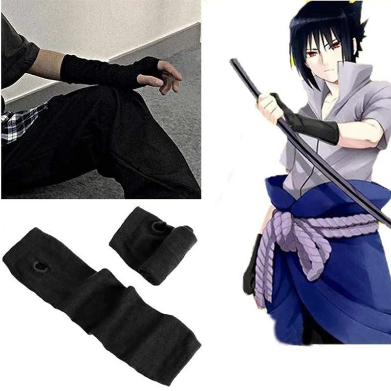 Anime Handschuh Uchiha Sasuke Hatake Kakashi Cosplay Mann Frauen Block Halten Warm Manschette Fäustlinge