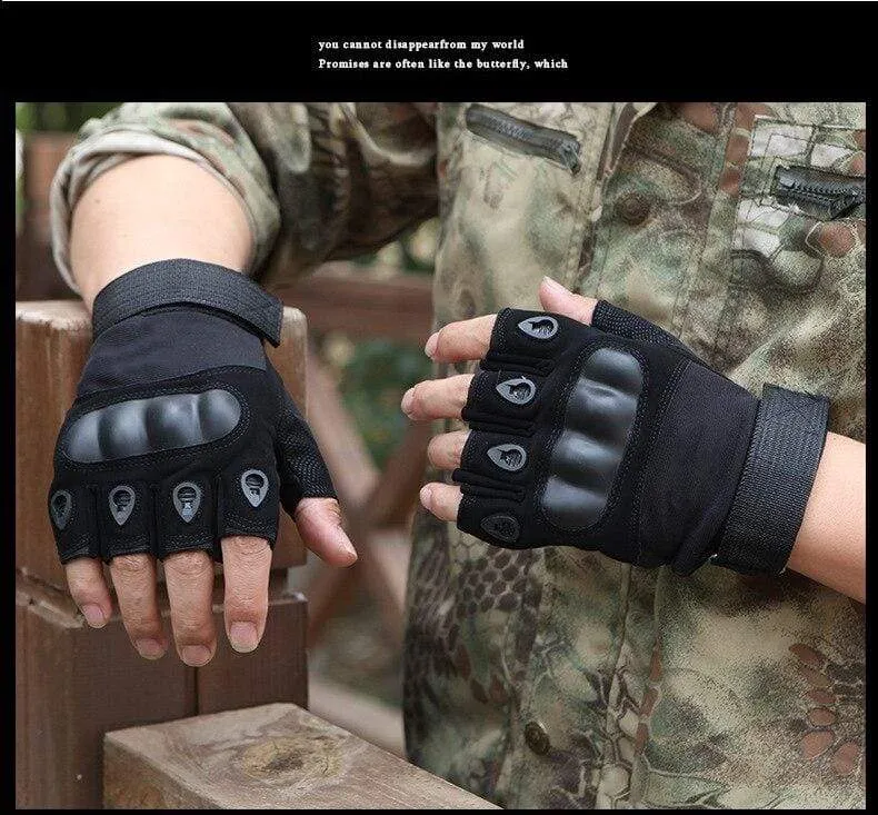 Outdoor Taktische Handschuhe Airsoft Sporthandschuhe Halbfinger Typ Militär Männer Kampfhandschuhe Schießen Jagdhandschuhe