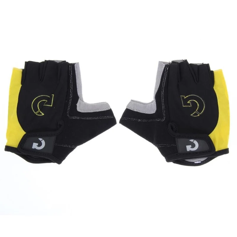 Halbfinger-Fahrradhandschuhe für Herren und Damen, Outdoor-Sport, rutschfestes Gel-Pad, Motorrad-/MTB-/Rennrad-Handschuhe für Fahrräder, S-XL