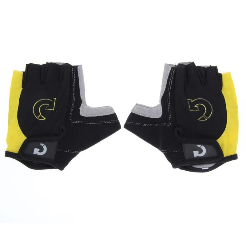 Halbfinger-Fahrradhandschuhe für Herren und Damen, Outdoor-Sport, rutschfestes Gel-Pad, Motorrad-/MTB-/Rennrad-Handschuhe für Fahrräder, S-XL