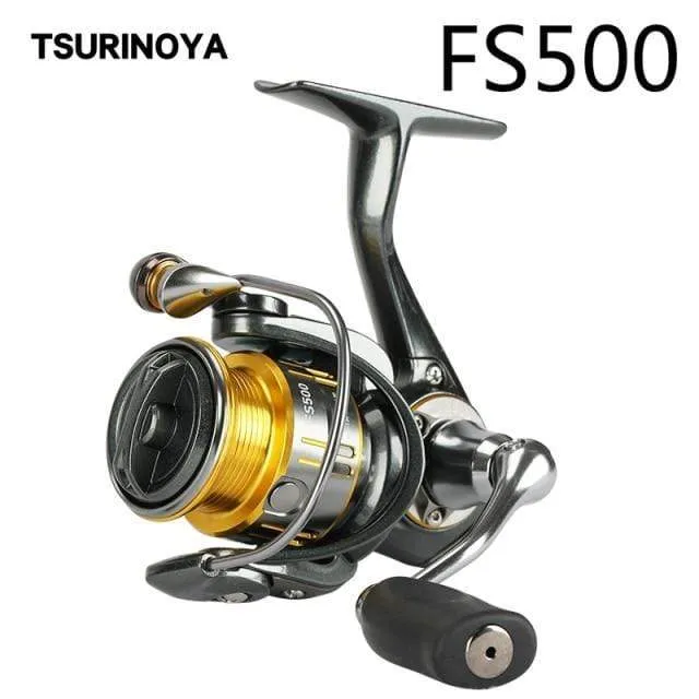 FS 800 1000 2000 Ultraleichte Spule Karpfenangeln Spinnrolle Surfen Köder Süßwasser Salzwasser Spinning Angelrollen