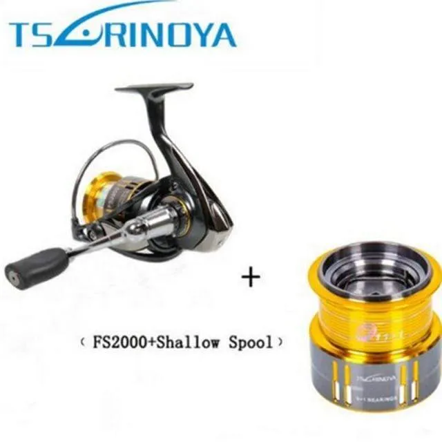 FS 800 1000 2000 Ultraleichte Spule Karpfenangeln Spinnrolle Surfen Köder Süßwasser Salzwasser Spinning Angelrollen