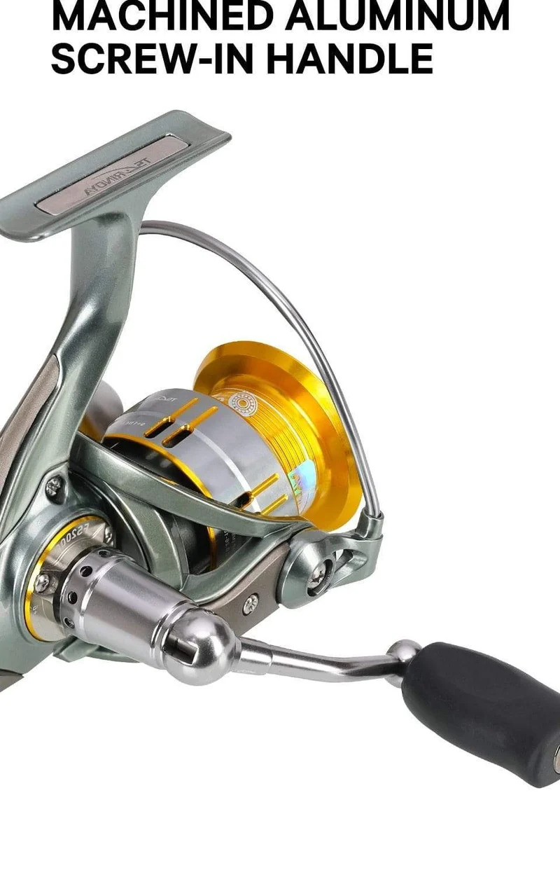 FS 800 1000 2000 Ultraleichte Spule Karpfenangeln Spinnrolle Surfen Köder Süßwasser Salzwasser Spinning Angelrollen
