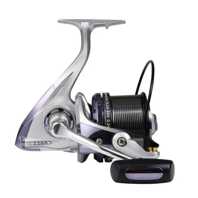 Long Shot Spinning Angelrolle 12 + 1BB High Speed ​​4.6:1 25 KG Max Drag Fisch Rollen Trolling Surf Metall Löffel Moulinet Peche
