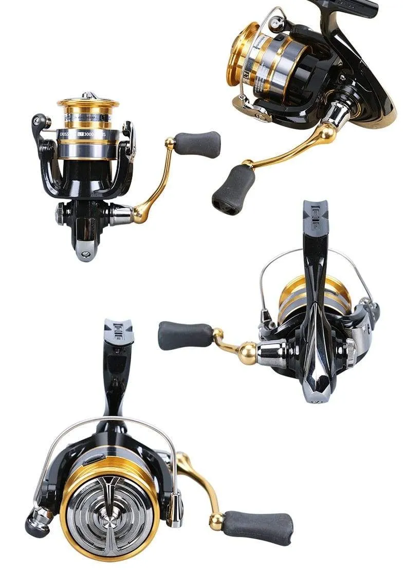 Daiwa Crossfire LT 1000 2000 2500 3000 4000 5000 6000 4BS Spinning Angelrolle