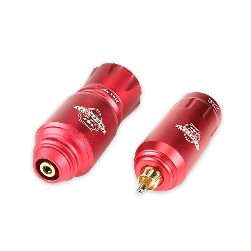 Tattoo Kit Rocket Mini Rotary RCA Batterie Maschinenstift mit leistungsstarkem Tattoo Netzteil Mini Wireless Set Makeup Tools