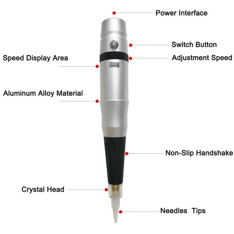 D3 Permanent Make-Up Maschine kit Microblading augenbrauen tattoo maschine stift Für Augenbrauen