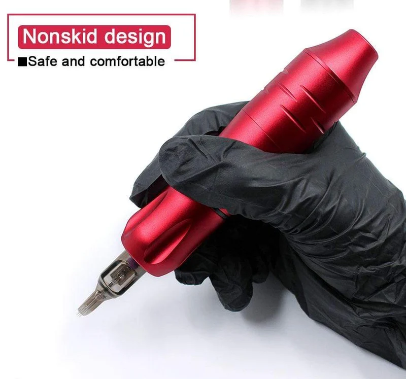 Rotary Tattoo Machine Pen mit Patronennadel Tattoo Gun Augenbrauen Tattoo Maschine Am besten für Micblading Tattoo Anfänger Künstler