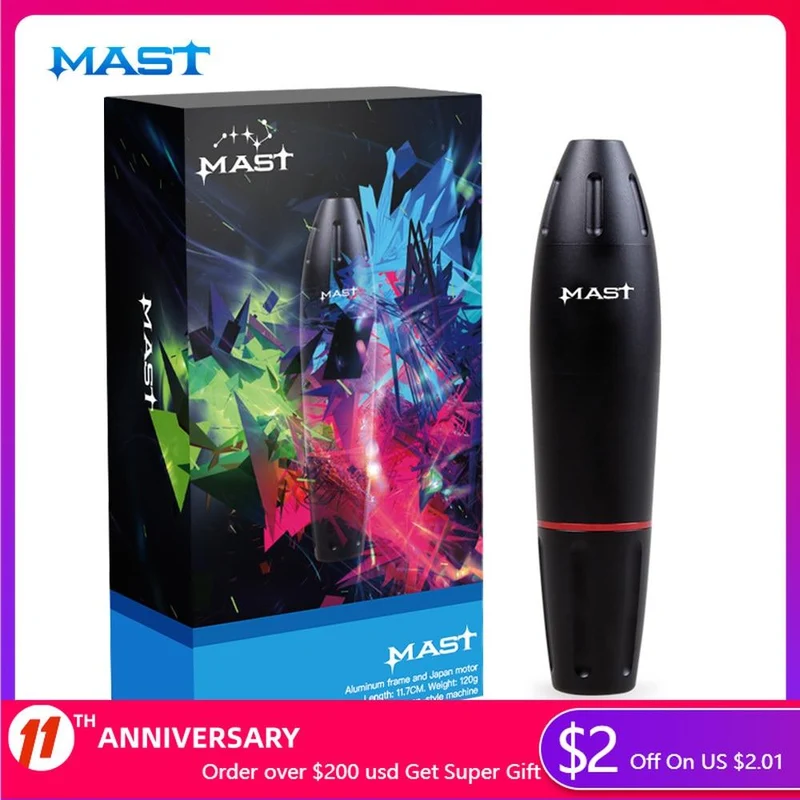 Tattoo Permanent Make-Up Stift Maschine Augenbraue Make-Up Augenbraue Lip Tattoo Maschine Starke Motor Stift Pistole Kostenloser Versand