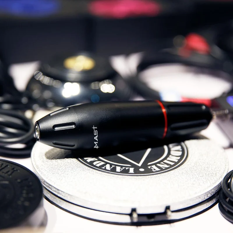 Tattoo Permanent Make-Up Stift Maschine Augenbraue Make-Up Augenbraue Lip Tattoo Maschine Starke Motor Stift Pistole Kostenloser Versand