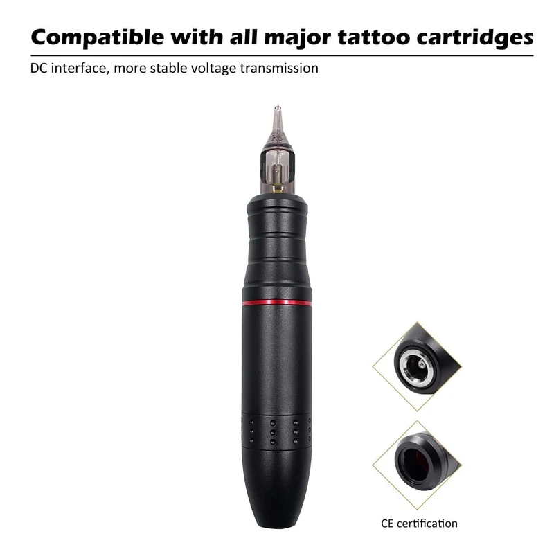 BMX Tattoo Kit Permanent Make-Up Maschine Set Rotary Tattoo Maschine Gun LCD Tattoo Netzteil TP-5 für Tattoo Künstler