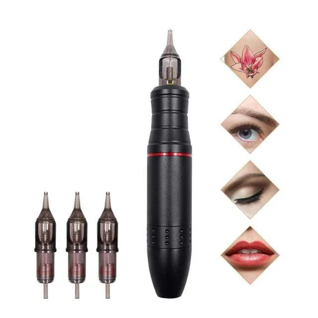 BMX Tattoo Kit Permanent Make-Up Maschine Set Rotary Tattoo Maschine Gun LCD Tattoo Netzteil TP-5 für Tattoo Künstler