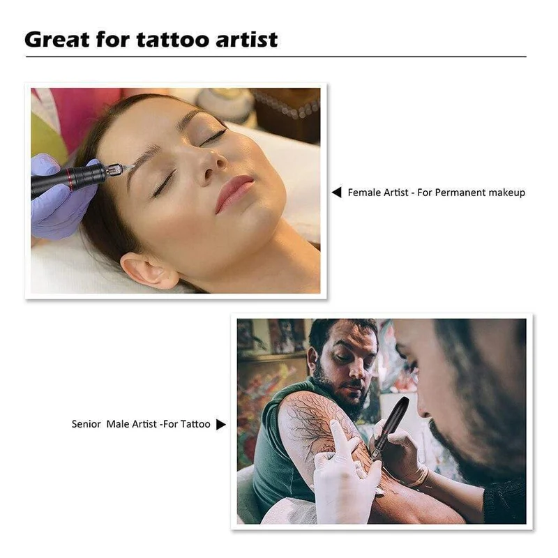 BMX Tattoo Kit Permanent Make-Up Maschine Set Rotary Tattoo Maschine Gun LCD Tattoo Netzteil TP-5 für Tattoo Künstler