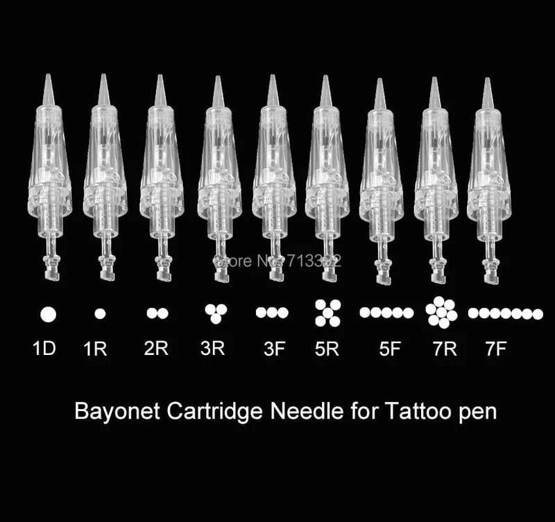 Schwarzes Microblading-Geräte-Kit, professioneller rotierender Tattoo-PMU-Stift, kabellose Permanent-Make-up-Maschine für Patronen