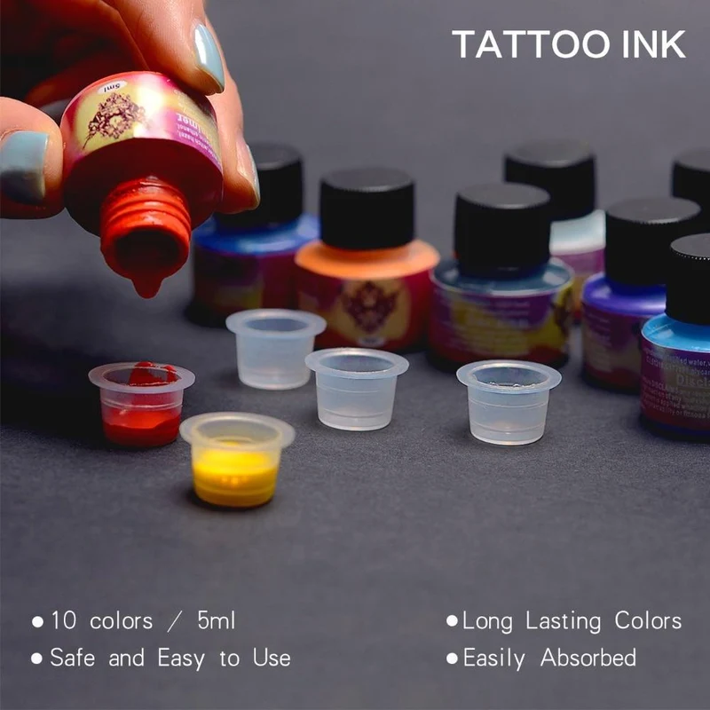 Tattoo-Maschinen-Set Tattoo-Set für Anfänger Maschine für den Dauergebrauch Tattoo-Netzteil Rotary Tattoo Guns Kit und Zubehör