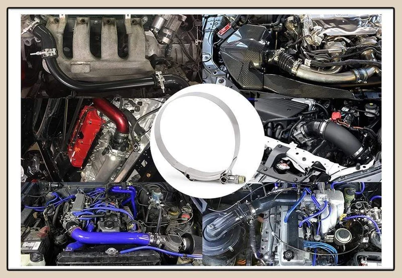 2.0 Zoll, 2.25 Zoll, 2.5 Zoll, 2.75 Zoll, 3.0 Zoll, 3.25 Zoll, 3.5 Zoll, 3.75 Zoll, 4.0 Zoll, T-Bolzen, Auspuffschelle, Ansaugung, Turbo, Auspuff, Ladeluftkühler, Silikonkupplung, 1 Stück