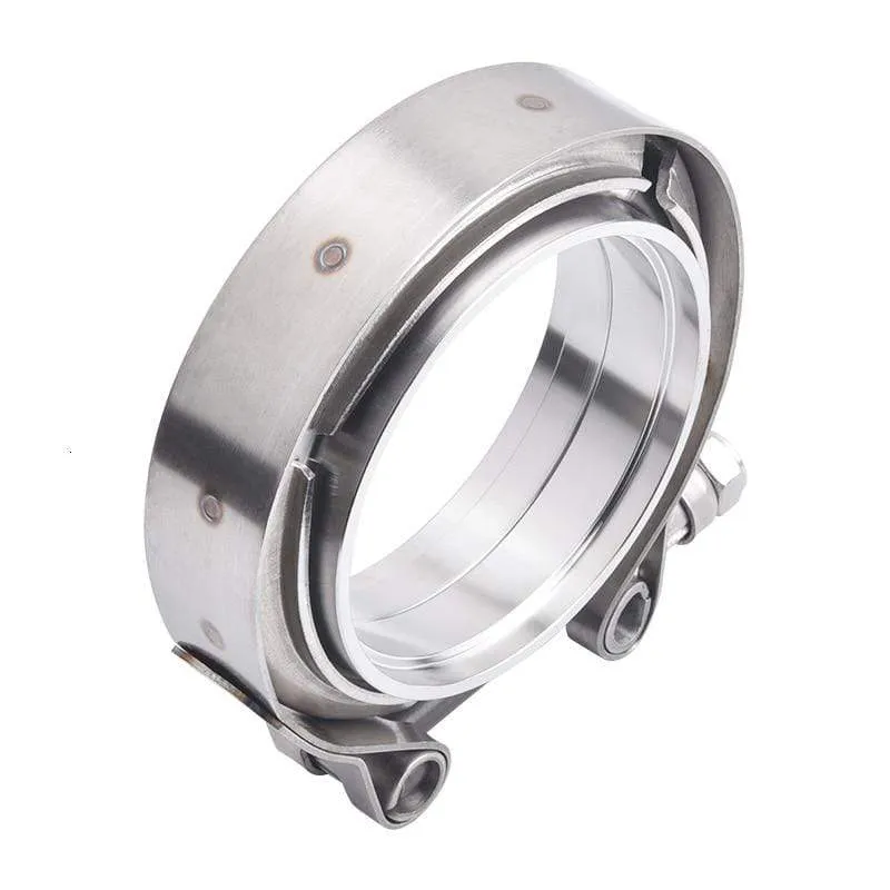 V-Band Auspuffschelle 2 Zoll 2.5 Zoll 3 Zoll 3.5 Zoll 4 Zoll 51mm 63mm 76mm Auspuffflansch V-Band Schelle V-Band Schalldämpferschelle