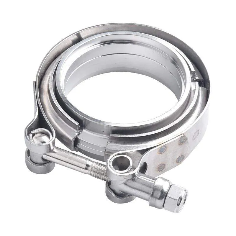 V-Band Auspuffschelle 2 Zoll 2.5 Zoll 3 Zoll 3.5 Zoll 4 Zoll 51mm 63mm 76mm Auspuffflansch V-Band Schelle V-Band Schalldämpferschelle