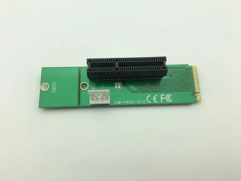 NGFF M2 M.2 zu PCI-E 4x 1x Slot Riser Karte Adapter Stecker Auf Buchse PCIE Multiplier Für BTC Bitcoin Miner Antminer Bergbau
