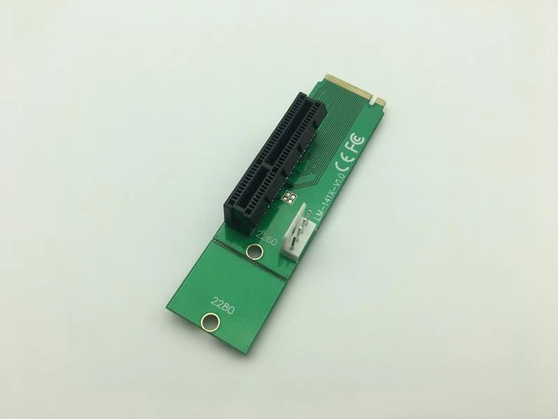 NGFF M2 M.2 zu PCI-E 4x 1x Slot Riser Karte Adapter Stecker Auf Buchse PCIE Multiplier Für BTC Bitcoin Miner Antminer Bergbau