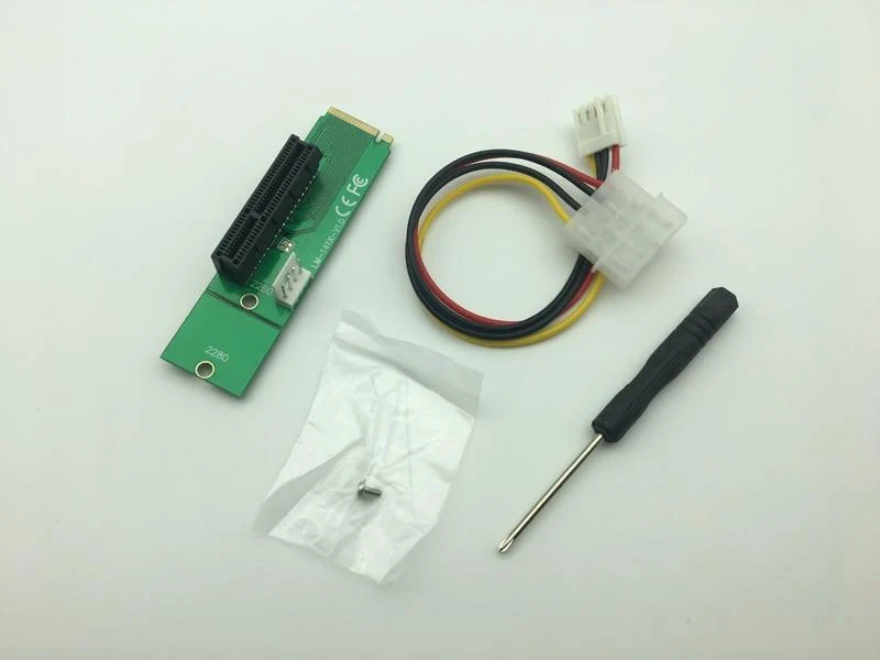 NGFF M2 M.2 zu PCI-E 4x 1x Slot Riser Karte Adapter Stecker Auf Buchse PCIE Multiplier Für BTC Bitcoin Miner Antminer Bergbau