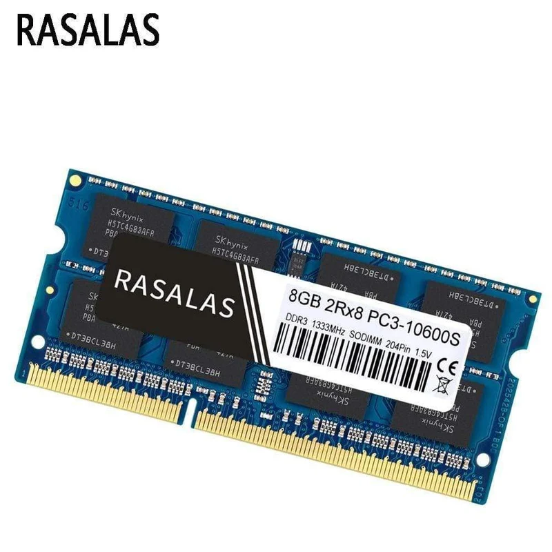 4 GB 8G Betriebsname DDR3 1066 MHz SO-DIMM Notebook-RAM 1.5 V 204Pin Laptop voll kompatibler Speicher Sodimm Blau