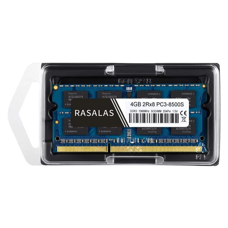 4 GB 8G Betriebsname DDR3 1066 MHz SO-DIMM Notebook-RAM 1.5 V 204Pin Laptop voll kompatibler Speicher Sodimm Blau