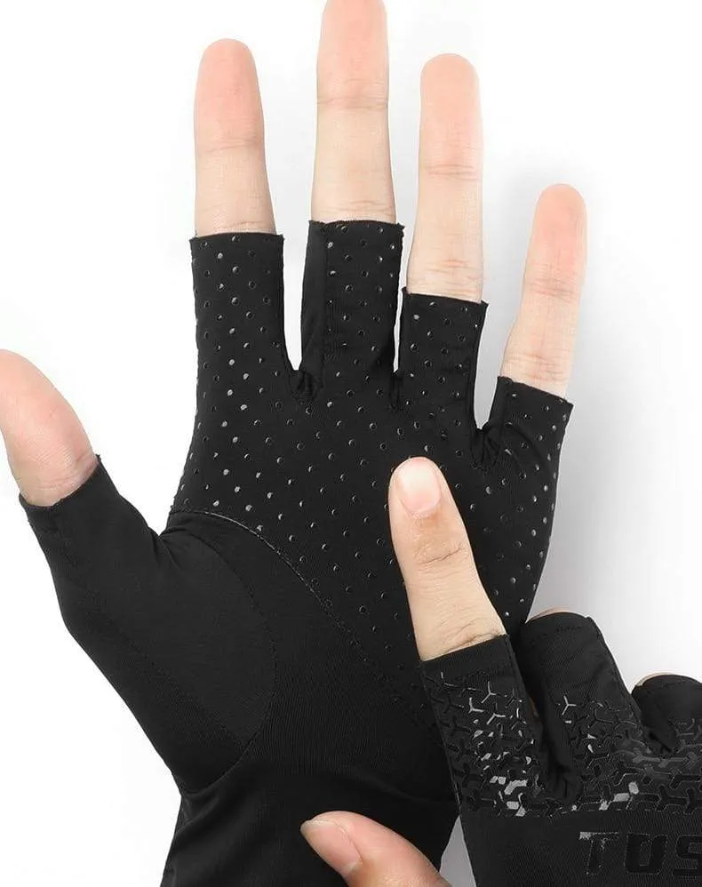Radfahren Fahrrad Halbfinger Rutschfeste Handschuhe Stoßfest Sommer Atmungsaktiv MTB Rennrad Handschuhe Männer Frauen Fahrradausrüstung