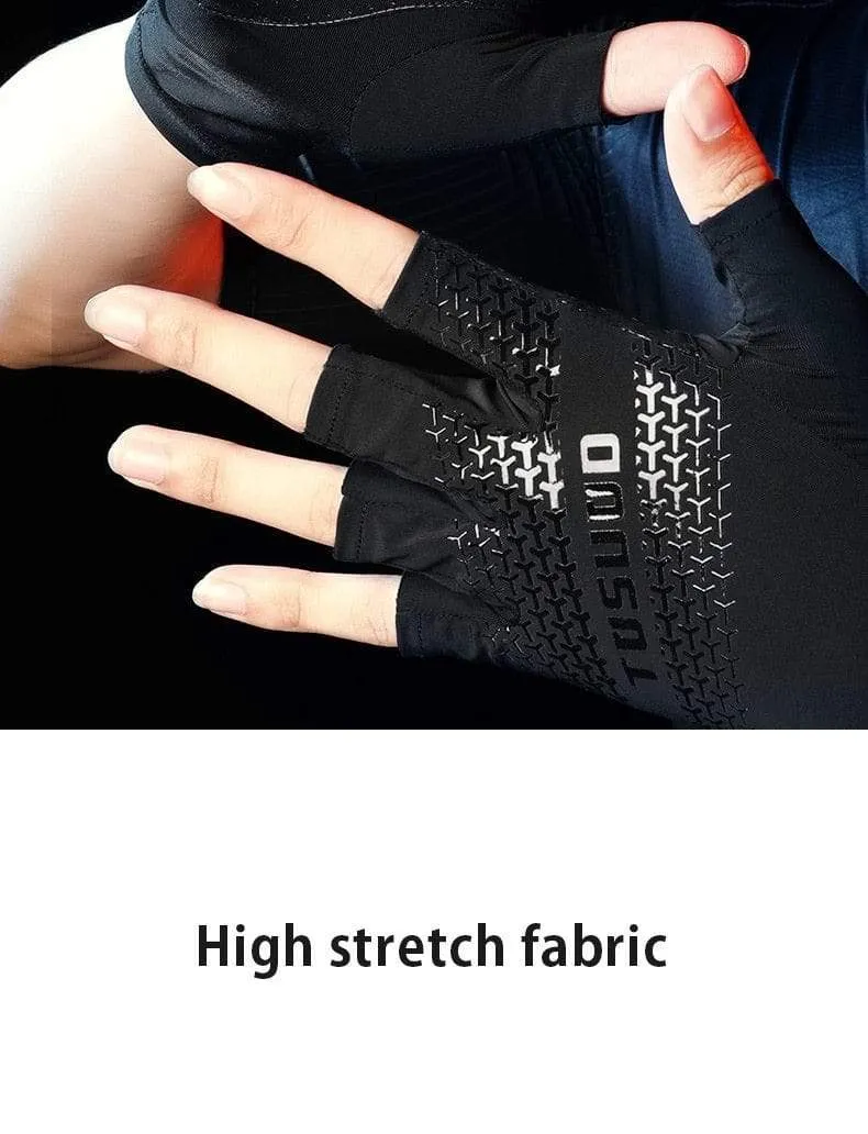 Radfahren Fahrrad Halbfinger Rutschfeste Handschuhe Stoßfest Sommer Atmungsaktiv MTB Rennrad Handschuhe Männer Frauen Fahrradausrüstung