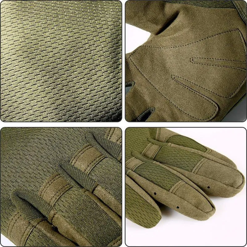 Outdoor Sports Taktische Handschuhe Training Armee Klettern Schießen Radfahren Ski Fahrrad Verschleißfestes Reiten Mtb Rennrad Handschuhe Herren