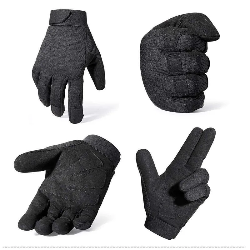 Outdoor Sports Taktische Handschuhe Training Armee Klettern Schießen Radfahren Ski Fahrrad Verschleißfestes Reiten Mtb Rennrad Handschuhe Herren