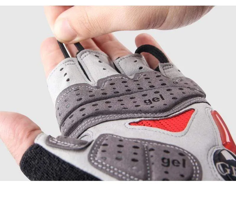 Fahrradhandschuhe Halbfinger Outdoor Sporthandschuhe Für Männer Frauen Gel Pad Atmungsaktiv MTB Rennrad Reiten Fahrradhandschuhe DH