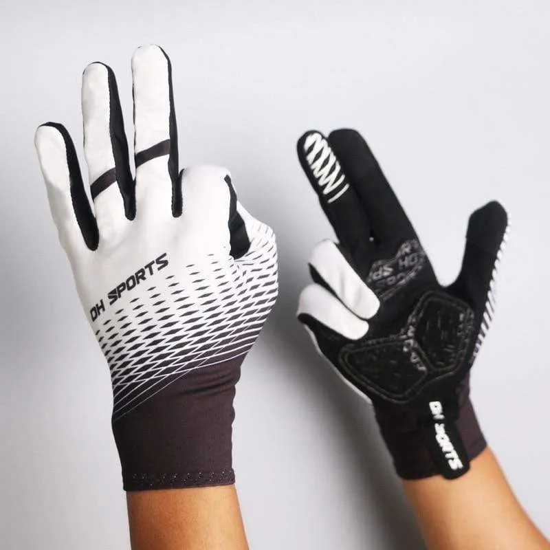 1 Paar Vollfinger Fahrradhandschuhe Fahrradsocken Männer Frauen Anti-Rutsch Sport Fahrradhandschuhe Fahrradhandschuhe Socken Set
