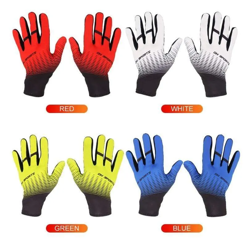 1 Paar Vollfinger Fahrradhandschuhe Fahrradsocken Männer Frauen Anti-Rutsch Sport Fahrradhandschuhe Fahrradhandschuhe Socken Set