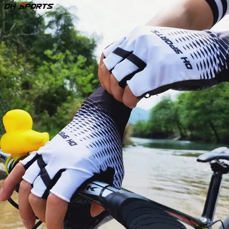 Radfahren Handschuhe Half Finger Gel Sport Racing Fahrrad Fäustlinge Frauen Männer Sommer Rennrad Anti-slip Outdoor Handschuhe