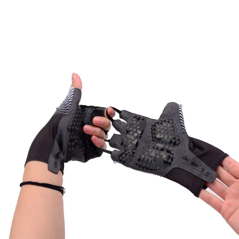 Radfahren Handschuhe Half Finger Gel Sport Racing Fahrrad Fäustlinge Frauen Männer Sommer Rennrad Anti-slip Outdoor Handschuhe