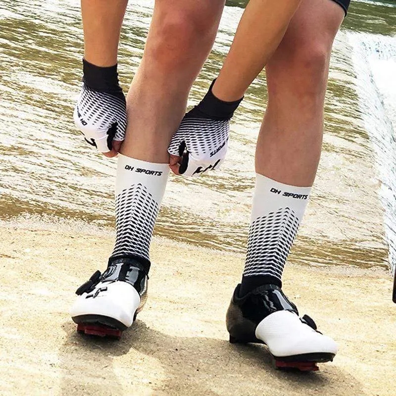 Radfahren Handschuhe Half Finger Gel Sport Racing Fahrrad Fäustlinge Frauen Männer Sommer Rennrad Anti-slip Outdoor Handschuhe