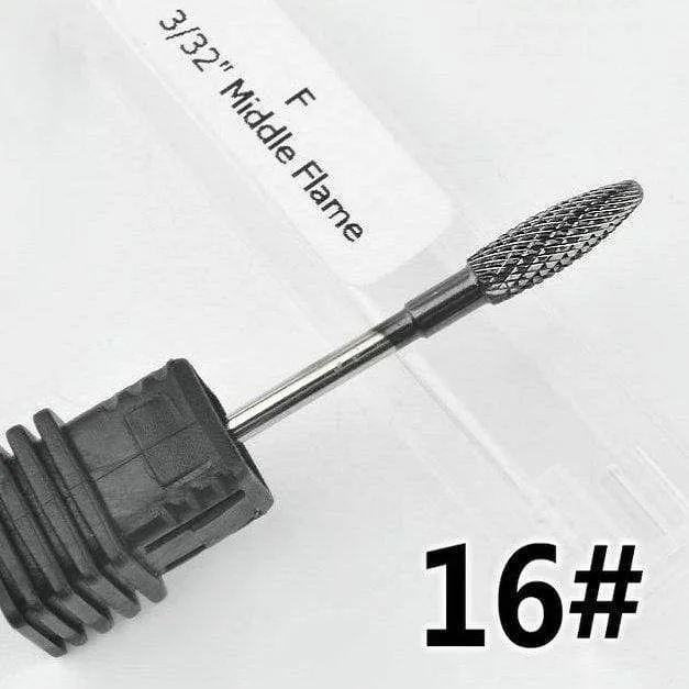Fräser für Maniküre, Hartmetall-Nagelbohrer, Zubehör für Maniküremaschinen, rotierende elektrische Nagelfeilen, Nagelkunstwerkzeuge