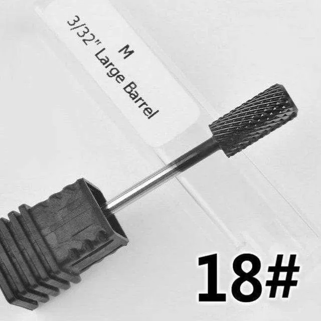 Fräser für Maniküre, Hartmetall-Nagelbohrer, Zubehör für Maniküremaschinen, rotierende elektrische Nagelfeilen, Nagelkunstwerkzeuge