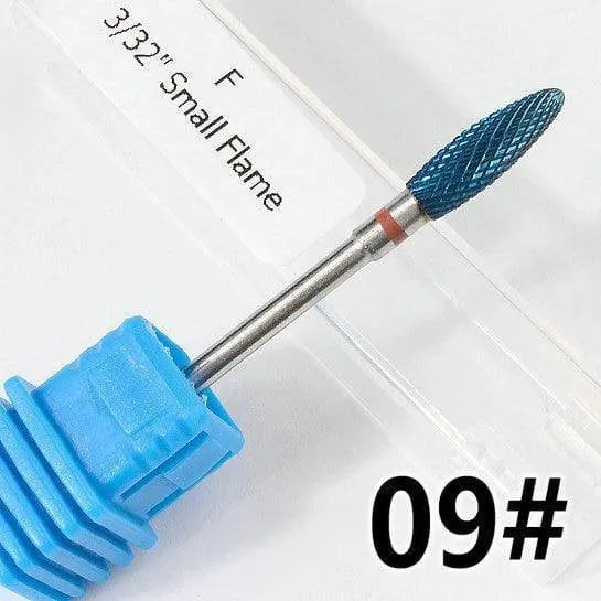 Fräser für Maniküre, Hartmetall-Nagelbohrer, Zubehör für Maniküremaschinen, rotierende elektrische Nagelfeilen, Nagelkunstwerkzeuge