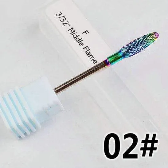 Fräser für Maniküre, Hartmetall-Nagelbohrer, Zubehör für Maniküremaschinen, rotierende elektrische Nagelfeilen, Nagelkunstwerkzeuge