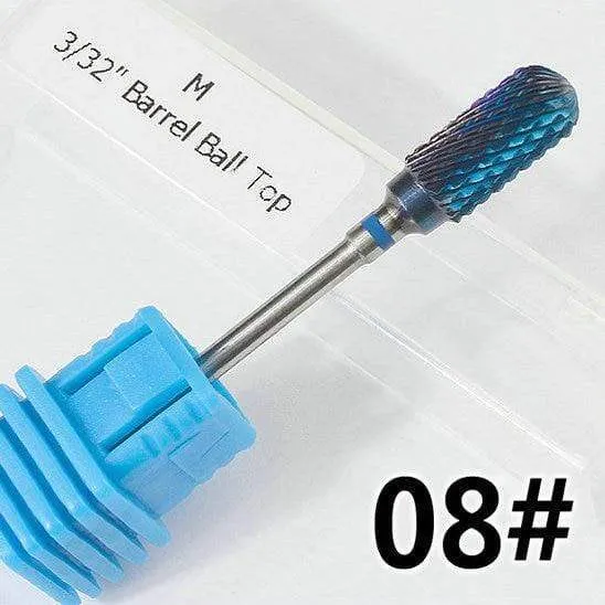 Fräser für Maniküre, Hartmetall-Nagelbohrer, Zubehör für Maniküremaschinen, rotierende elektrische Nagelfeilen, Nagelkunstwerkzeuge