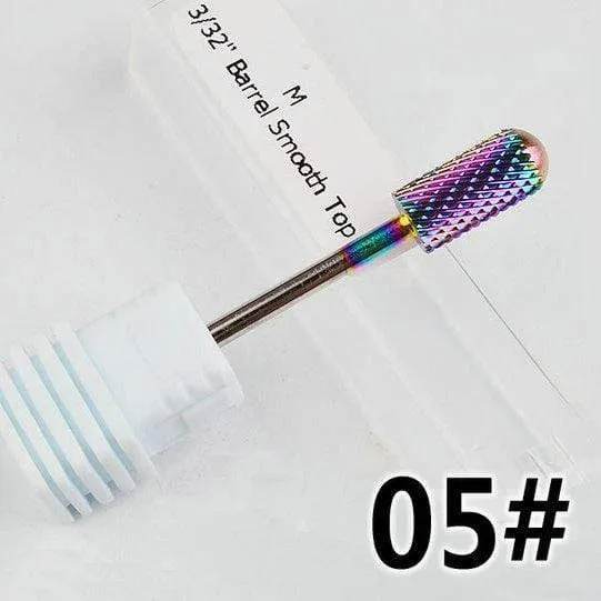 Fräser für Maniküre, Hartmetall-Nagelbohrer, Zubehör für Maniküremaschinen, rotierende elektrische Nagelfeilen, Nagelkunstwerkzeuge