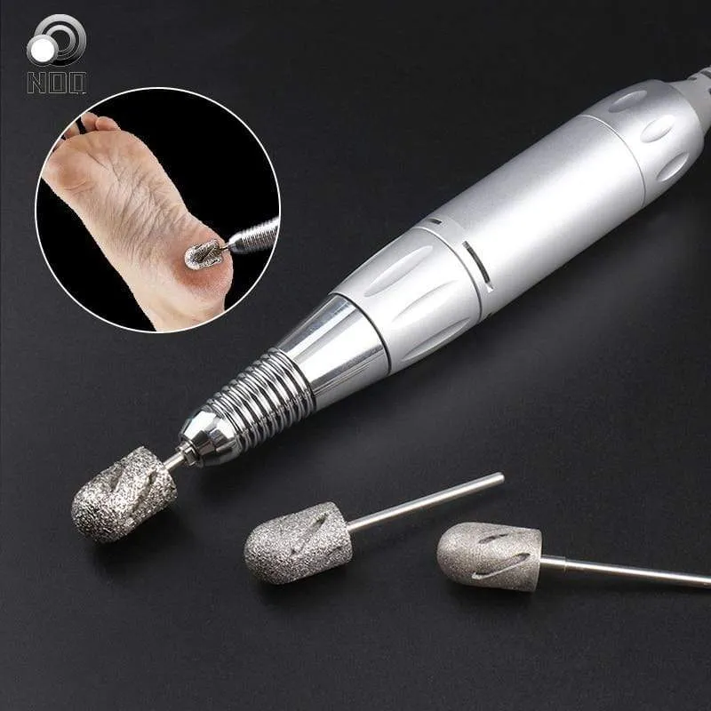 3 Größe Nagelzubehör und Werkzeuge Maniküre und Pediküre Bohrer Drehbank Nagelbohrer Bits für Fußpflege Werkzeug Hornhaut Saubere Nagelhaut