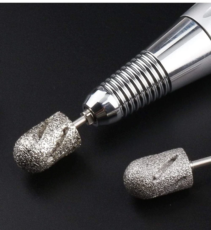 3 Größe Nagelzubehör und Werkzeuge Maniküre und Pediküre Bohrer Drehbank Nagelbohrer Bits für Fußpflege Werkzeug Hornhaut Saubere Nagelhaut