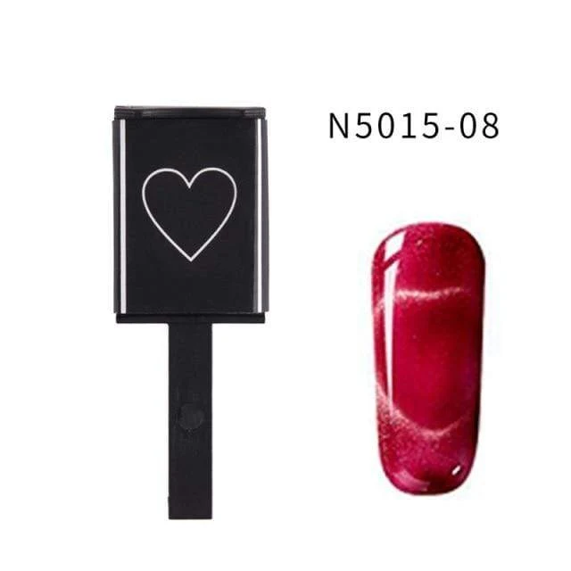 Magnetstift für Nagelkunst, Katzenaugen-Magnet für Nagelgelpolitur, 3D-Linienstreifeneffekt, starker magnetischer Stift, Werkzeuge, Gellack