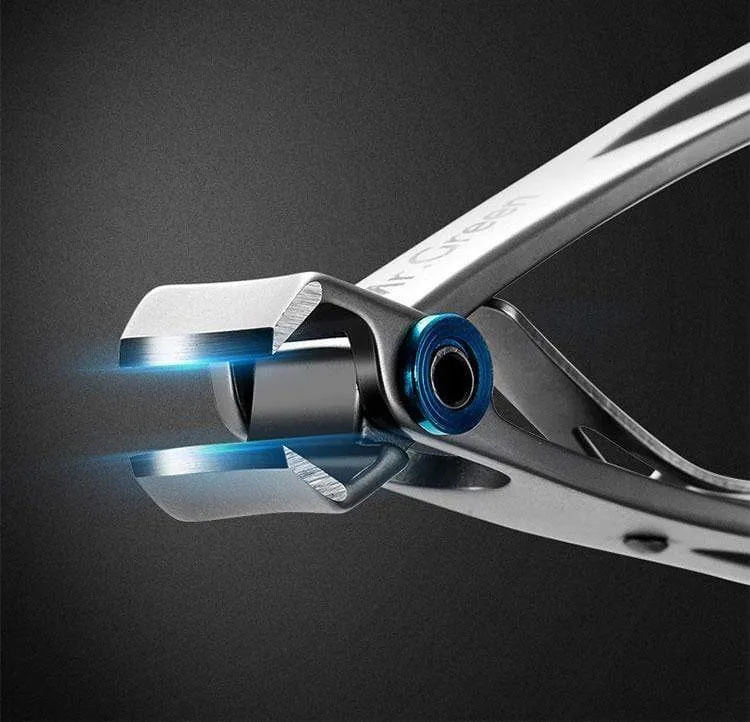 Nagelknipser Trimmer Edelstahl Nagelwerkzeuge Maniküre Dicke Nägel Cutter Schere mit Glasnagelfeile