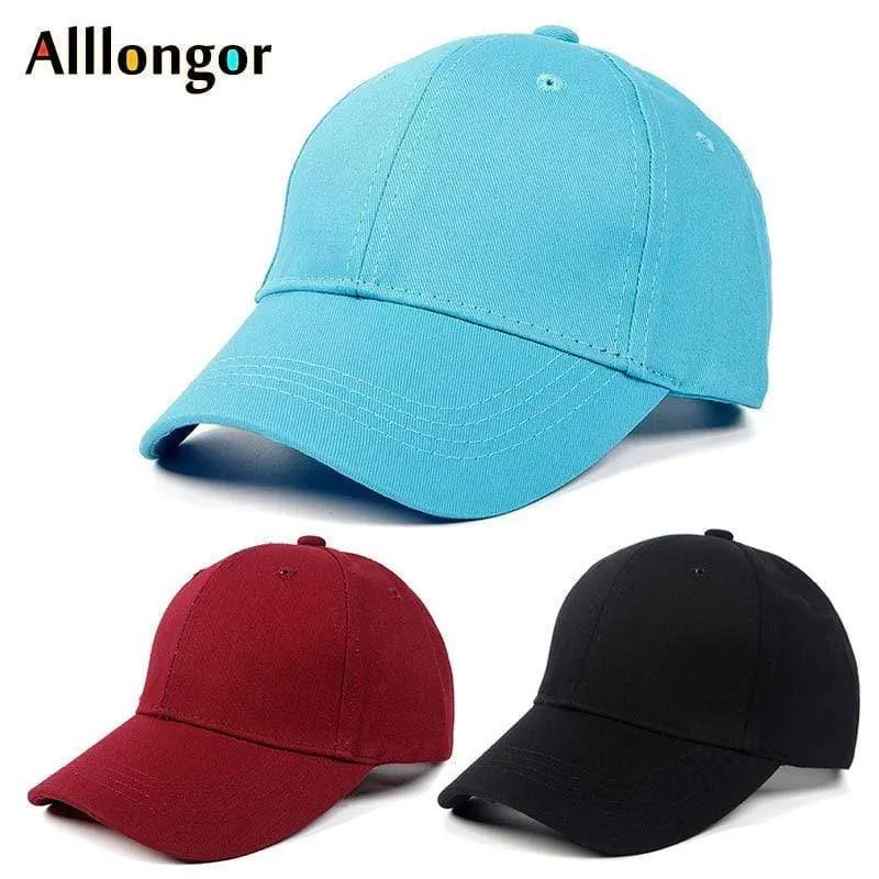 Junge Baby Baumwolle Sommer Snapback Kinder Baseball Cap Männer Frauen Solid Black Hüte für Mädchen Kinder